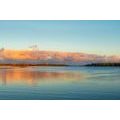 SELF ADHESIVE WALL MURAL LAKE AND SUNSET - SELF-ADHESIVE WALLPAPERS - WALLPAPERS