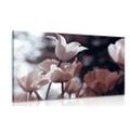 CANVAS PRINT SPRING TULIPS IN A PARK - PICTURES FLOWERS{% if product.category.pathNames[0] != product.category.name %} - PICTURES{% endif %}