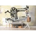 SELF ADHESIVE WALLPAPER RETRO SEWING MACHINE - SELF-ADHESIVE WALLPAPERS - WALLPAPERS