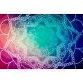 SELF ADHESIVE WALLPAPER PASTEL MANDALA - SELF-ADHESIVE WALLPAPERS - WALLPAPERS