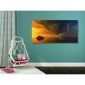 CANVAS PRINT CALM BEFORE THE STORM - PICTURES OF NATURE AND LANDSCAPE - PICTURES