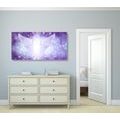 CANVAS PRINT WINGS WITH ABSTRACT ELEMENTS - PICTURES OF ANGELS - PICTURES
