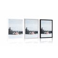 POSTER COTTAGE IN SNOWY NATURE - NATURE - POSTERS