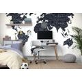 SELF ADHESIVE WALLPAPER WORLD MAP - SELF-ADHESIVE WALLPAPERS - WALLPAPERS