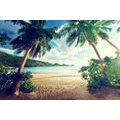 FOTOTAPET AUTOADEZIV APUS DE SOARE PE INSULA SEYCHELLES - TAPETURI - 🔥 REDUCERE TOTALÃ 🔥