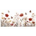OBRAZ ROZKVETLÁ LOUKA S MOTÝLY - OBRAZY MOTÝLI - OBRAZY