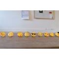 SMILEY FACE MIX PINS (10 PCS) - PUSHPINS - PICTURES