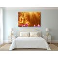 CANVAS PRINT GOLDEN BUDDHA - PICTURES FENG SHUI - PICTURES