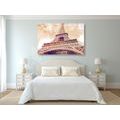 CANVAS PRINT EIFFEL TOWER IN PARIS - PICTURES OF CITIES - PICTURES