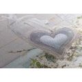 CANVAS PRINT VINTAGE HEART AND LANTERNS - VINTAGE AND RETRO PICTURES - PICTURES