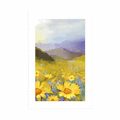 POSTER WITH MOUNT FIELD FULL OF DAISIES - FLOWERS - POSTERS