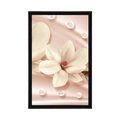 POSTER LUXURIOUS MAGNOLIA - FLOWERS - POSTERS