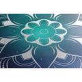 WANDBILD MODERNES MANDALA MIT ORIENTALISCHEM MUSTER - BILDER MIT FENG SHUI-MOTIVEN - BILDER