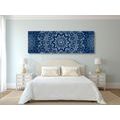 QUADRO MANDALA BLU CON MOTIVI ASTRATTI - QUADRI FENG SHUI - QUADRI