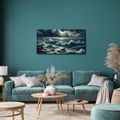 OBRAZ ROZBOUŘENÉ VLNY - OBRAZY MOŘE A PLÁŽ - OBRAZY