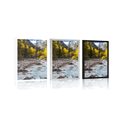 POSTER PICTURESQUE MOUNTAIN LANDSCAPE - NATURE - POSTERS