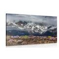 CANVAS PRINT UNIQUE MOUNTAIN LANDSCAPE - PICTURES OF NATURE AND LANDSCAPE - PICTURES