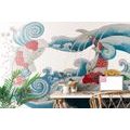 TAPETE ENERGIE VON KOI FISCHEN - TAPETEN MIT FENG SHUI-MOTIVEN - TAPETEN