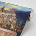 SELF ADHESIVE WALL MURAL NOTRE DAME CATHEDRAL - SELF-ADHESIVE WALLPAPERS - WALLPAPERS