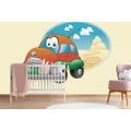 PAPIER PEINT VOITURE EN VOYAGE - PAPIER PEINT POUR ENFANTS - PAPIER PEINT