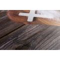 CANVAS PRINT CROSS ON A WOODEN BACKGROUND - PICTURES OF ANGELS - PICTURES