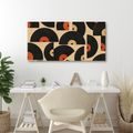 WANDBILD STILVOLLE VINYLKREISE - MUSIKBILDER - BILDER