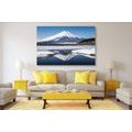 CANVAS PRINT JAPANESE MOUNT FUJI - PICTURES OF NATURE AND LANDSCAPE - PICTURES