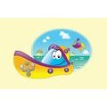 CANVAS PRINT ADVENTURE ON A BOAT - CHILDRENS PICTURES - PICTURES