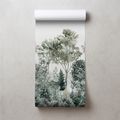 FOTOTAPET PLANTE VERZI ÎN ACUARELĂ - TAPETURI - 🔥 REDUCERE TOTALÃ