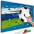 PICTURE PAINTING BY NUMBERS SOCCER BALL - PAINTING BY NUMBERS{% if kategorie.adresa_nazvy[0] != zbozi.kategorie.nazev %} - PAINTING BY NUMBERS{% endif %}