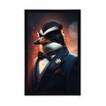 POSTER TIERISCHER GANGSTER PINGUIN - TIERISCHE GANGSTER - POSTER