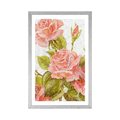 POSTER MIT PASSEPARTOUT VINTAGE-ROSENSTRAUSS - BLUMEN{% if product.category.pathNames[0] != product.category.name %} - GERAHMTE POSTER{% endif %}