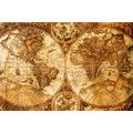 SELF ADHESIVE WALLPAPER SKETCHED MAP OF THE PAST - WALLPAPERS - 🔥 TOTAL SALE 🔥