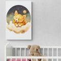 CANVAS PRINT DREAMY DOG - DREAMY LITTLE ANIMALS - PICTURES