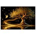OBRAZ STROM ŽIVOTA ZLATÁ MAGIE - OBRAZY STROMY ŽIVOTA - OBRAZY