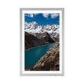 POSTER WITH MOUNT PATAGONIA NATIONAL PARK IN ARGENTINA - NATURE - POSTERS