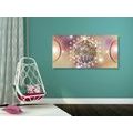 CANVAS PRINT CHARMING MANDALA - PICTURES FENG SHUI - PICTURES