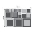 DECORATIVE WALL STICKERS GRAY SQUARES - STICKERS{% if product.category.pathNames[0] != product.category.name %} - STICKERS{% endif %}