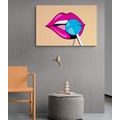 WANDBILD POP-ART-LUTSCHER - POP-ART-BILDER - BILDER