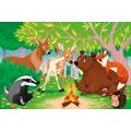 SELF ADHESIVE WALLPAPER BEAR AND HIS FRIENDS - SELF-ADHESIVE WALLPAPERS - WALLPAPERS