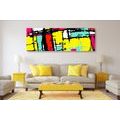 CANVAS PRINT YOUTHFUL POP ART - POP ART PICTURES - PICTURES