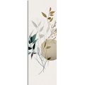 CANVAS PRINT PLANTS IN BOHO DESIGN - PICTURES OF TREES AND LEAVES - PICTURES