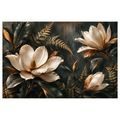 CANVASTAVLA ELEGANT MAGNOLIA I GYLLENE TONER - MAGNOLIATAVLOR - TAVLOR