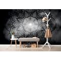 SELF ADHESIVE WALLPAPER BLACK AND WHITE MANDALA WITH A GALAXY BACKGROUND - SELF-ADHESIVE WALLPAPERS - WALLPAPERS