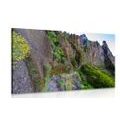 CANVAS PRINT NARROW TOURIST PATH - PICTURES OF NATURE AND LANDSCAPE - PICTURES