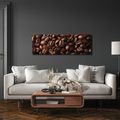 OBRAZ KÁVOVÁ SYMFONIE TEXTUR - OBRAZY JÍDLA A NÁPOJE - OBRAZY