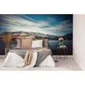 WALL MURAL EARLY EVENING BY THE LAKE - WALLPAPERS NATURE - WALLPAPERS