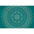 TAPETE GEMALTES MANDALA - TAPETEN MIT FENG SHUI-MOTIVEN - TAPETEN