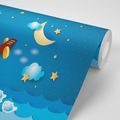 PAPIER PEINT VOL D'AVION - PAPIER PEINT POUR ENFANTS - PAPIER PEINT