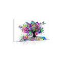 CANVAS PRINT FLORAL TREE FULL OF COLORS - ABSTRACT PICTURES{% if product.category.pathNames[0] != product.category.name %} - PICTURES{% endif %}